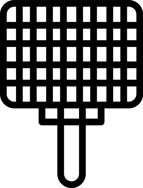 烧烤手柄图标轮廓食物烹饪图片下载