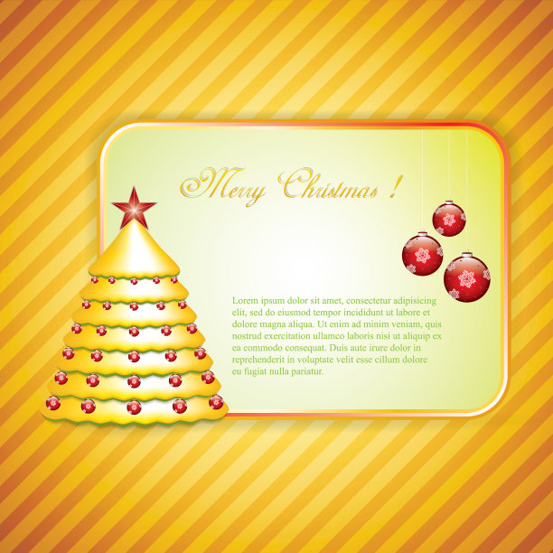 金色圣诞背景图片下载