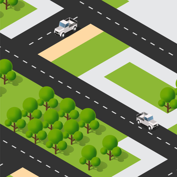 等距三维块模块的区域部分图片下载