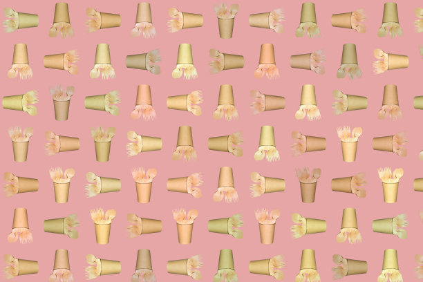 纸杯图案隔离。图片下载