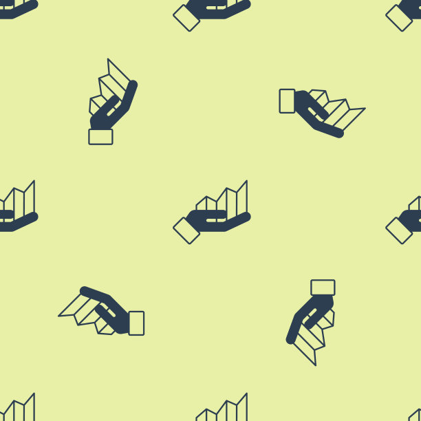 蓝色饼状图信息图表图标隔离无缝图片下载