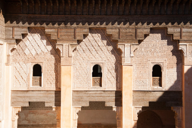 本·优素福伊斯兰学校的内院图片下载