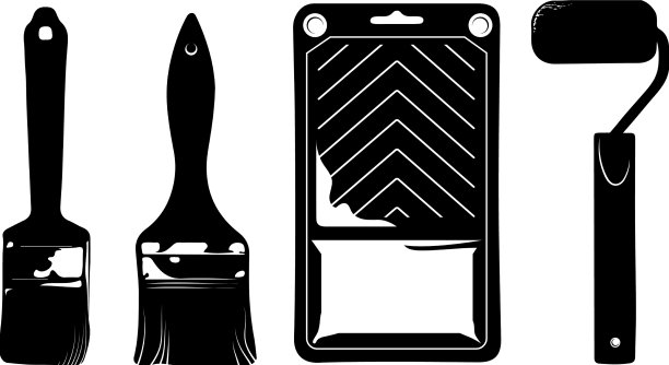 画笔工具绘制简单的剪影图片下载