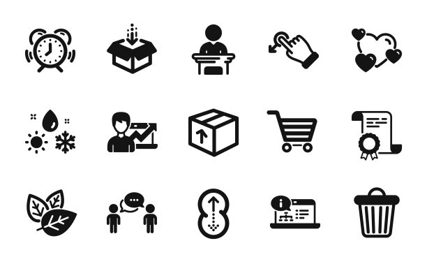 拖放证书和获取框的集合图片下载