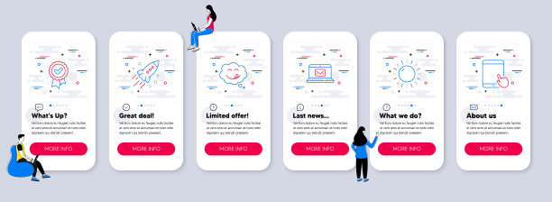 一套技术图标，如启动火箭图片下载