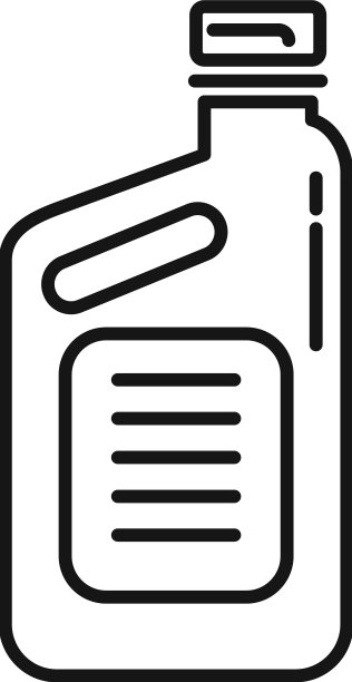 自行车维修油罐图标轮廓图片下载
