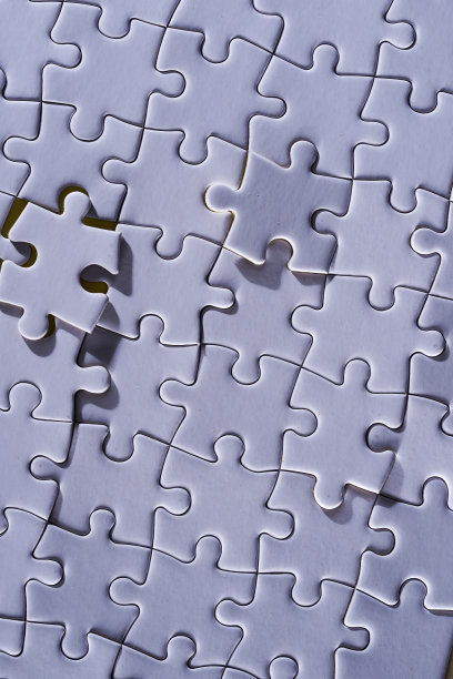 全框架的空白拼图图片下载