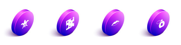 设置等距fleur de lys奶酪微笑嘴唇图片下载