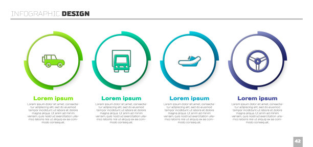 出发上路的汽车载着货车漂流图片下载