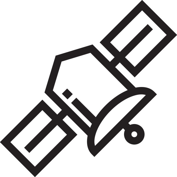 人造空间站卫星图标图片下载