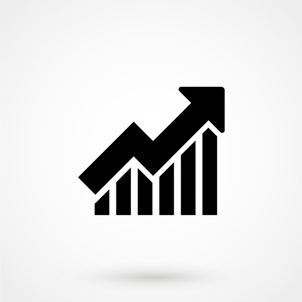 日益增长的图形图标图片下载