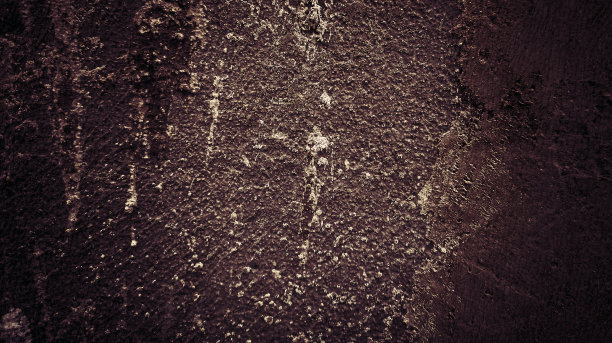 可怕的黑色水泥纹理作为背景，旧的混凝土墙充满了划痕图片下载