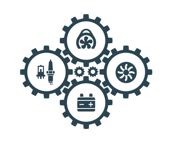 汽车零件的图标和标志图片下载