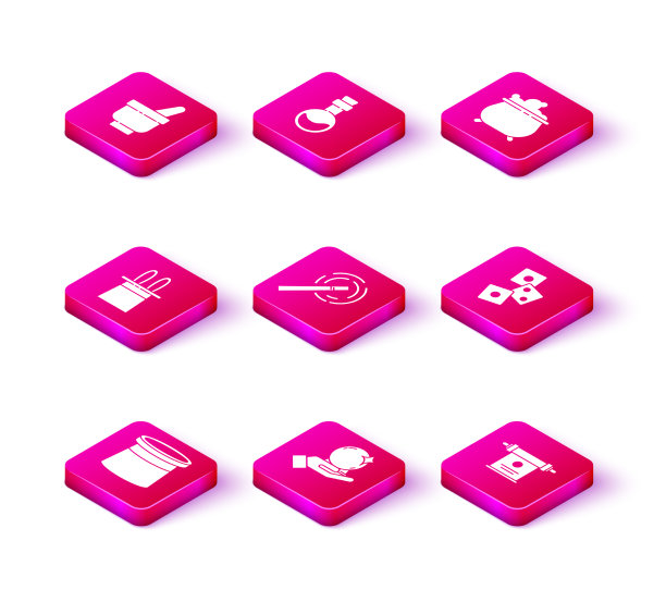 设置魔术师帽子球手上的兔子耳朵魔杖图片下载