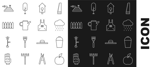 集线苹果斗云与雨复古图片下载