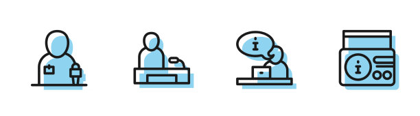 有线电视报道记者新闻和图片下载