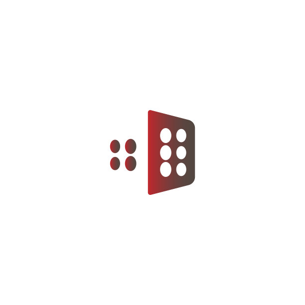 骰子图标Logo设计模板图片下载