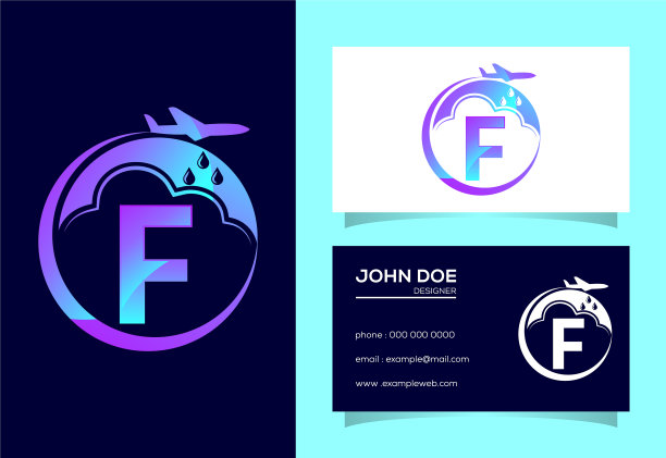 字母首字母与一架飞机和。图片下载