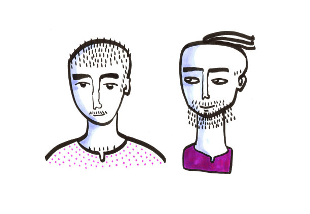 两个男人图片下载