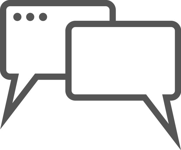 聊天信息对话图标平坦图片下载