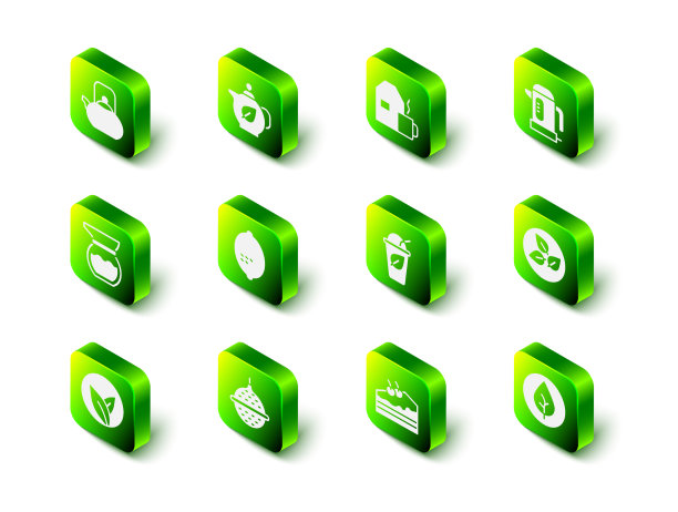 茶壶与茶叶杯，牛奶，电图片下载