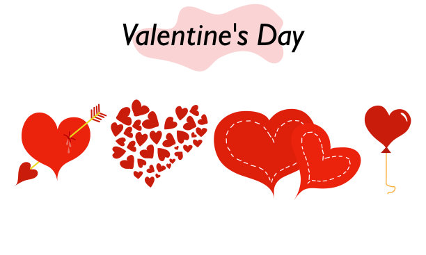 一套红心彩美丽的红心图片下载