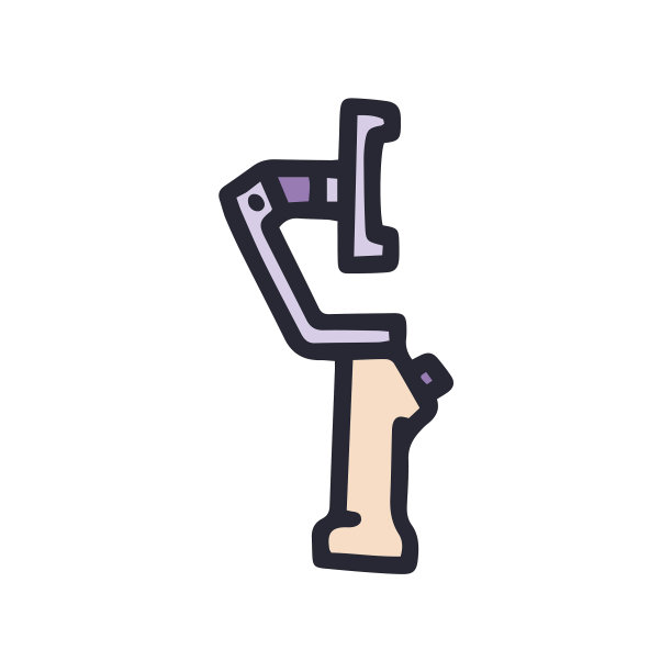 手机稳定器彩色涂鸦简单图标图片下载