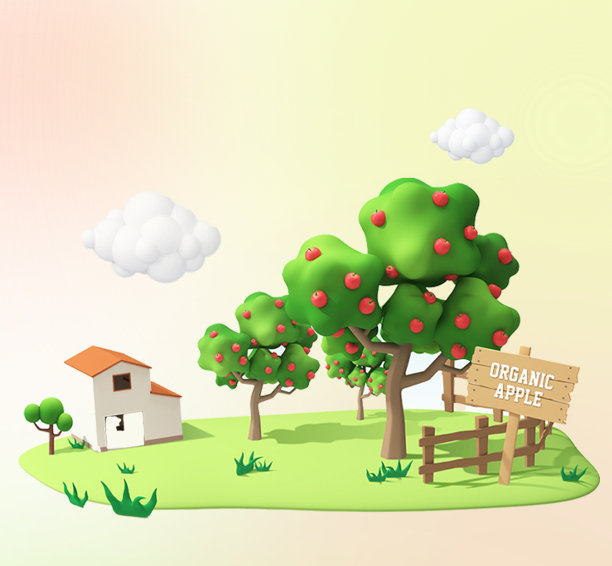 3d清新弥散风秋天你好朋友圈封面图片下载