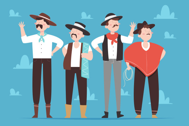 手绘加乌乔字符集图片下载