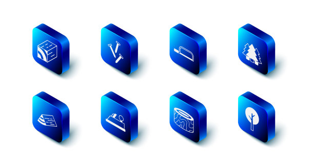 镶金属钉子钢锯圣诞树图片下载