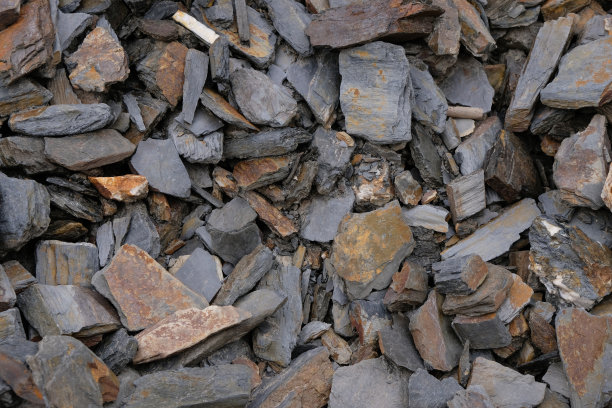 设计用石板石。木头石头纹理。图片下载