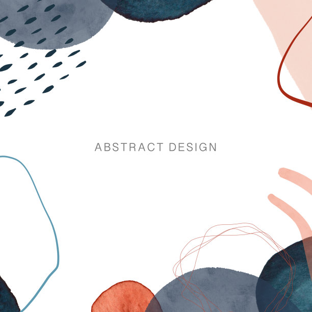 具有文本空间的抽象艺术背景框架。水彩彩色形状和斑点。皱纹和黑眼圈。手绘的涂鸦。纹理画笔。封面、邀请函、横幅、海报、明信片。图片下载