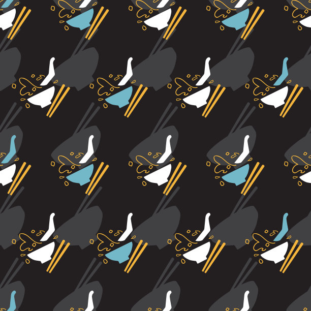 抽象的亚洲陶瓷陶器图形艺术图片下载