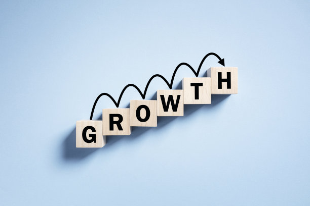 成长企业业绩进步，增加成功理念图片下载