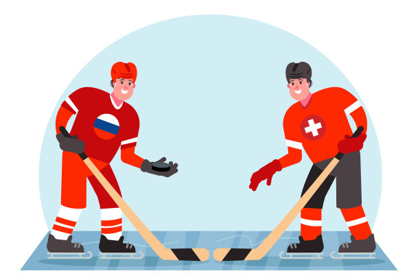 俄罗斯和瑞士之间的竞争图片下载