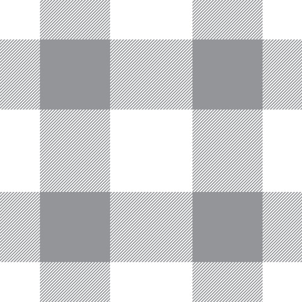 黑白色格子无缝图案图片下载