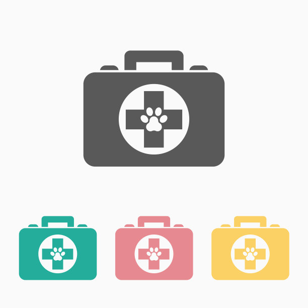 宠物急救箱图标图片下载