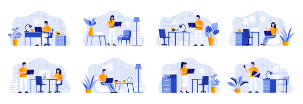 支持与人捆绑的服务场景图片下载