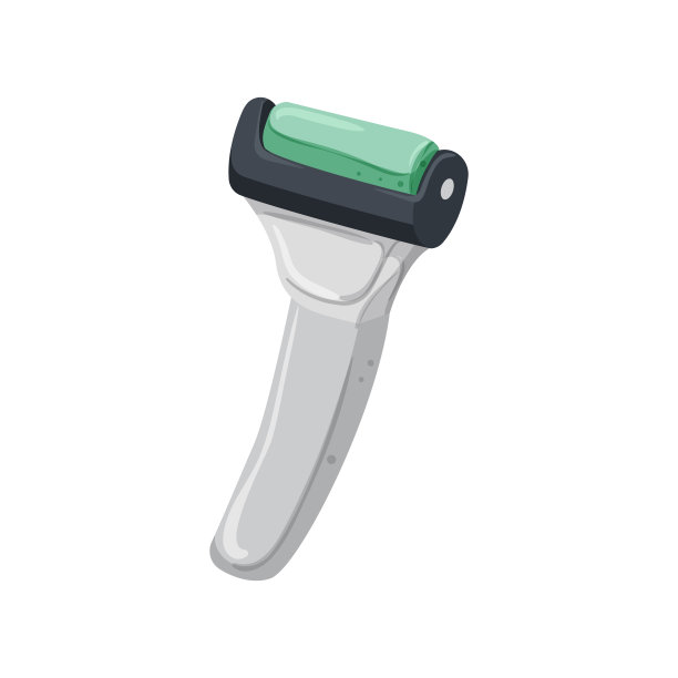 皮肤老茧去除卡通矢量插图图片下载