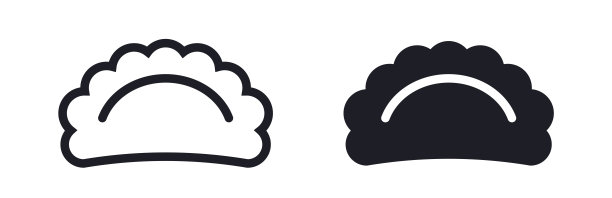 饺子或饺子图标图片下载