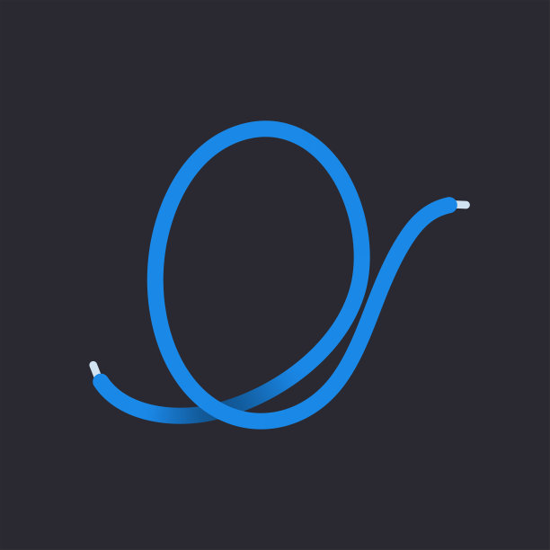 0号做鞋带。向量隔离字体的应用程序标志，体育设计，创意模板和更多图片下载