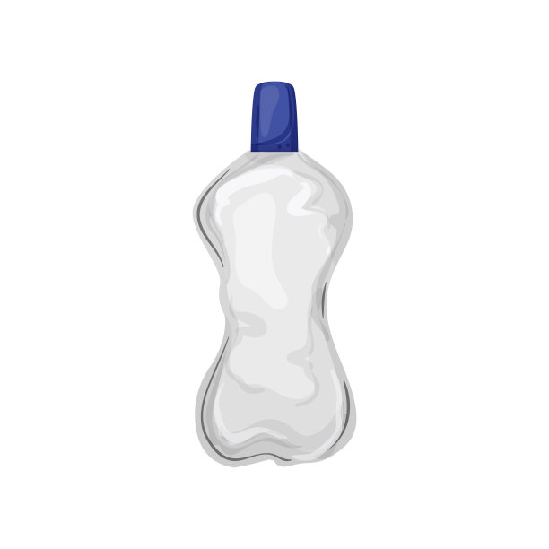 瓶装水过滤器卡通矢量插图图片下载