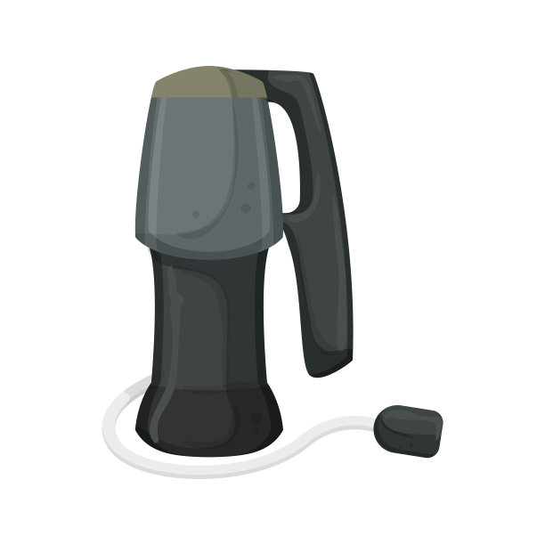 自来水过滤器卡通矢量插图图片下载