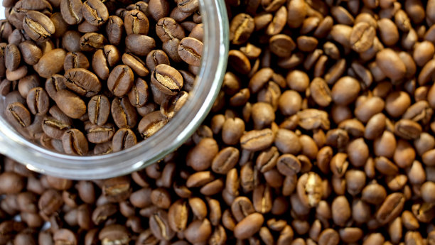 烤咖啡豆图片下载