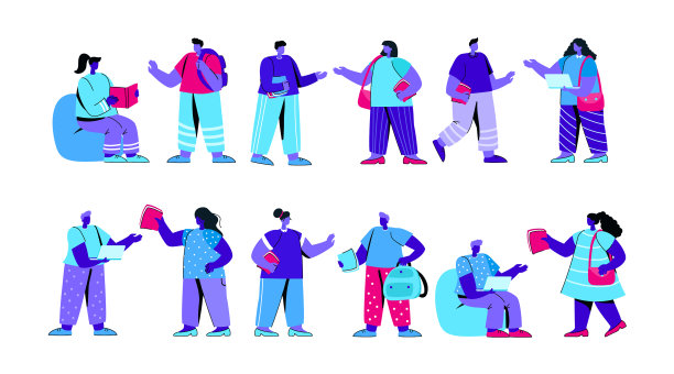 一群有趣的大学生或者图片下载