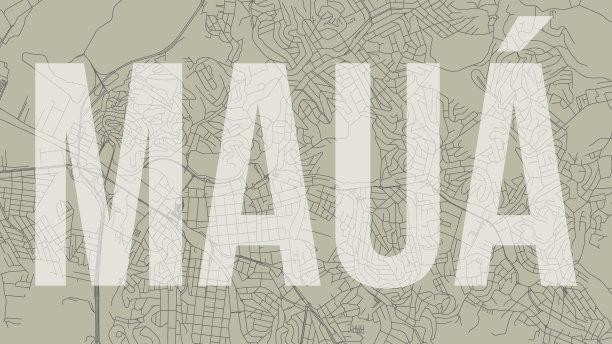 茂阿地图城市海报水平背景图图片下载