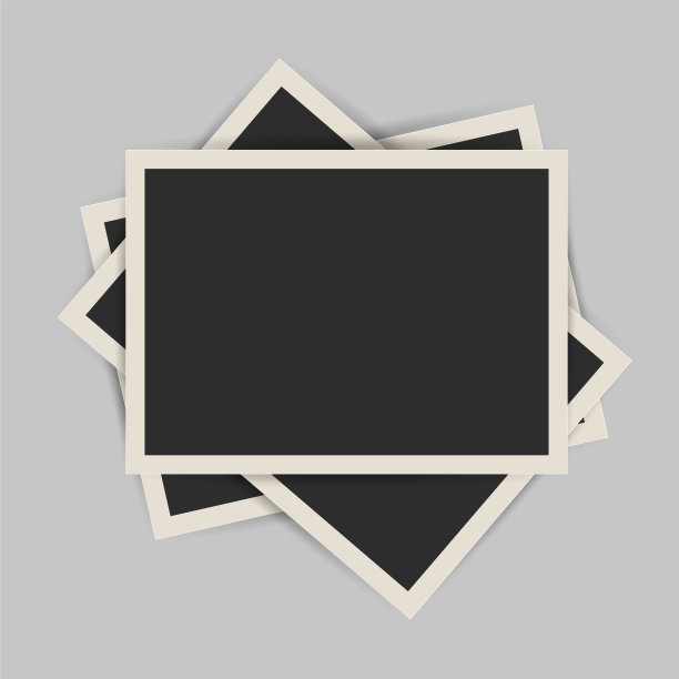 与剪贴路径的旧照片堆栈图片下载