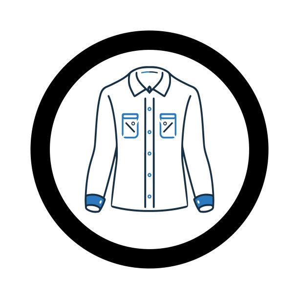 男女服装图标图片下载