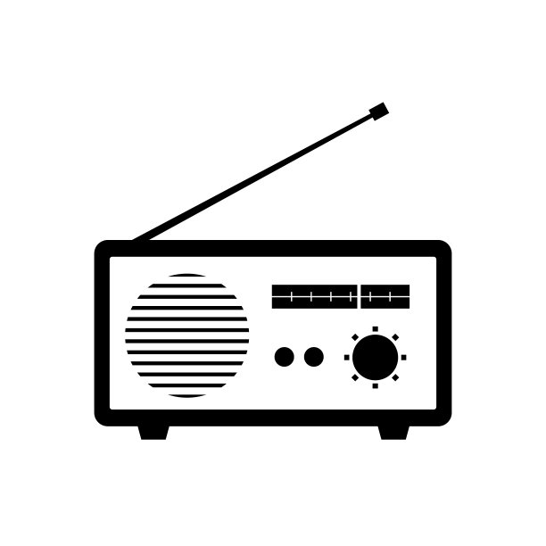 老式收音机插图图片下载