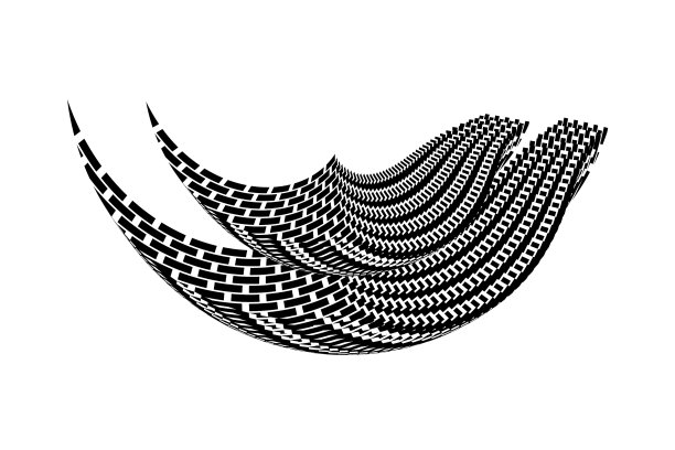 RGB抽象半色调线条动态背景图片下载